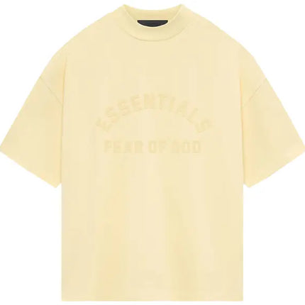 Fear of God Essentials Heavy Jersey Short-Sleeve Tee 'Garden Yellow'