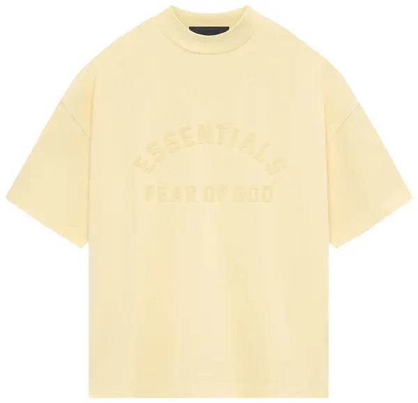 Fear of God Essentials Heavy Jersey Short-Sleeve Tee 'Garden Yellow'