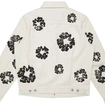 Denim Tears Type II All Over Wreath Jacket 'White'