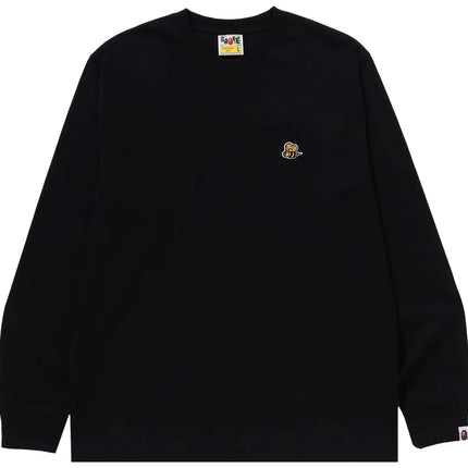 BAPE Ape Head One Point Long-Sleeve Tee 'Black'