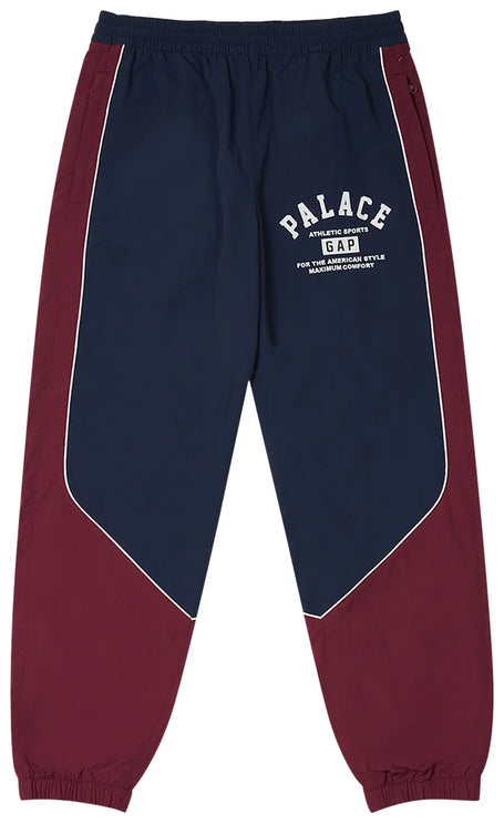 Palace x Gap Nylon Track Bottom 'Navy/Red'