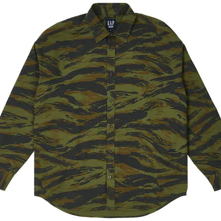 Palace x Gap Oxford Drop Shoulder 'Camo'