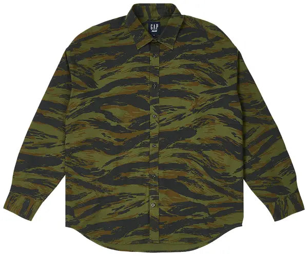 Palace x Gap Oxford Drop Shoulder 'Camo'