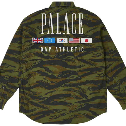 Palace x Gap Oxford Drop Shoulder 'Camo'