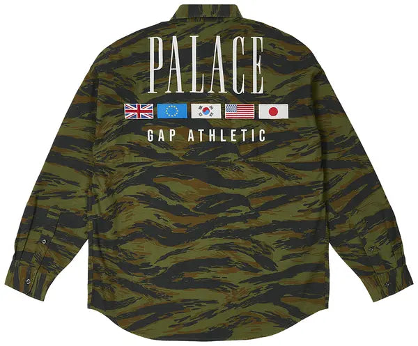 Palace x Gap Oxford Drop Shoulder 'Camo'