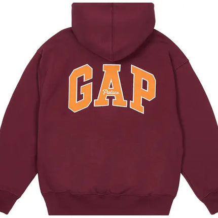 Palace x Gap Logo Hood 'Burgundy'