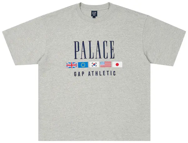 Palace x Gap Heavy Jersey T-Shirt 'Grey'