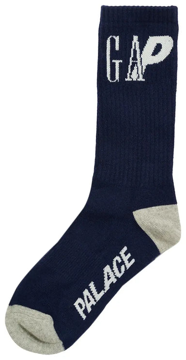 Palace x Gap Crew Sock 'Navy'