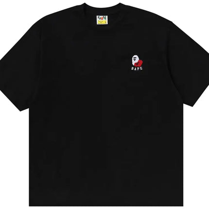 BAPE Ape Head 2 Point Relaxed Fit Tee 'Black'