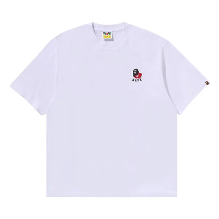 BAPE Ape Head 2 Point Relaxed Fit Tee 'White'