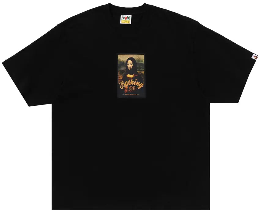 BAPE Art Print Relaxed Fit Tee 'Black'