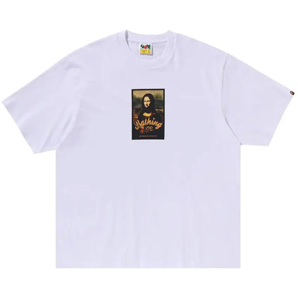 BAPE Art Print Relaxed Fit Tee 'White'