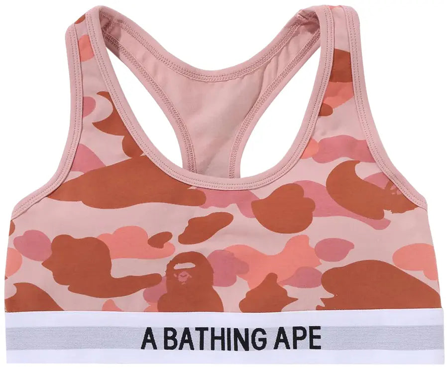 BAPE 1st Camo Sport Bra 'Pink'