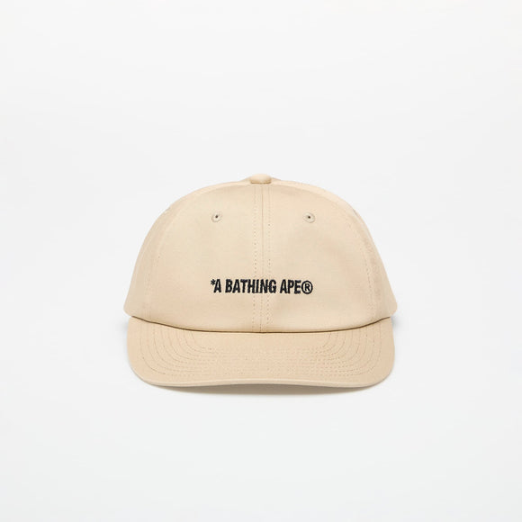 A Bathing Ape BAPE logo Cap - Beige