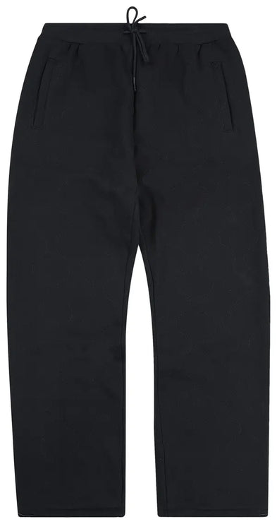Pleasures Wave Quilted Easy Pants 'Black'