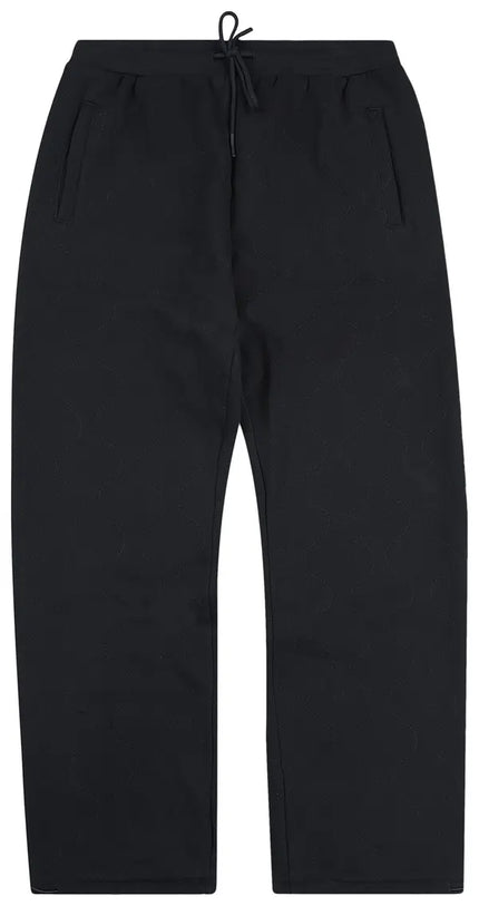Pleasures Wave Quilted Easy Pants 'Black'