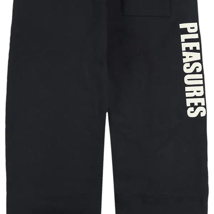 Pleasures Wave Quilted Easy Pants 'Black'