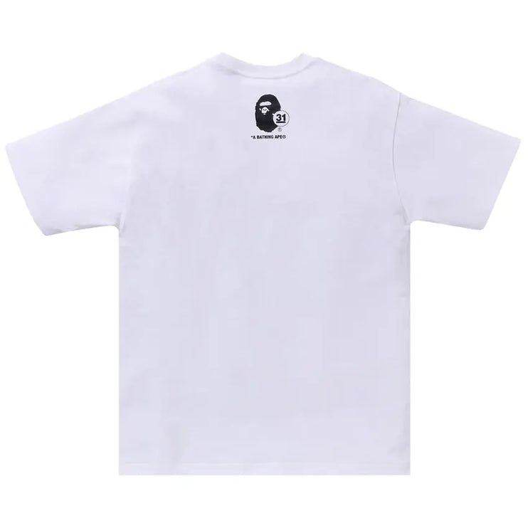 BAPE A Bathing Ape 31st Anniv. ABC Camo Tee 'White/Green'