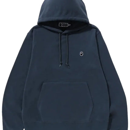 BAPE Ape Head One Point Pullover Hoodie 'Navy'