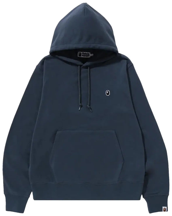 BAPE Ape Head One Point Pullover Hoodie 'Navy'