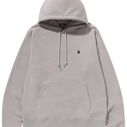 BAPE Ape Head One Point Pullover Hoodie 'Grey'