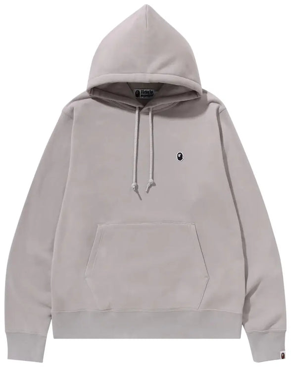 BAPE Ape Head One Point Pullover Hoodie 'Grey'