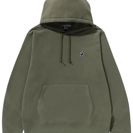 BAPE Ape Head One Point Pullover Hoodie 'Olive Drab'