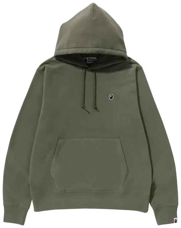 BAPE Ape Head One Point Pullover Hoodie 'Olive Drab'