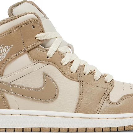 AIR JORDAN 1 MID LEGEND LT BROWN/KHAKI PHANTOM