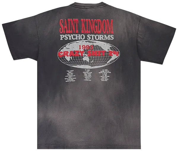 Saint Michael Last man Kingdom Tee Black