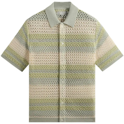 Kith Thompson Crochet Button Down Shirt 'Breath'