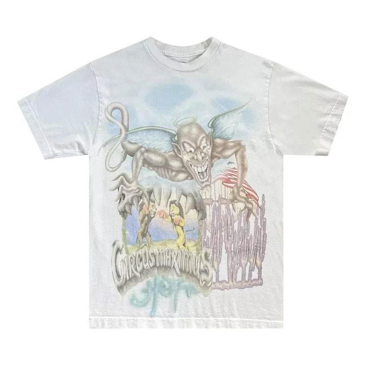 Cactus Jack By Travis Scott - Utopia Circus Maximus 2023 Tour III Tee - White