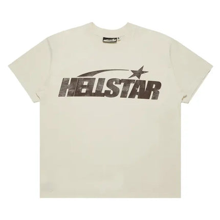 Hellstar Classic T-Shirt White/Brown