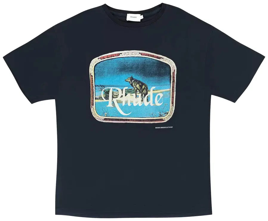 Rhude Lone Wolf Tee 'Black'