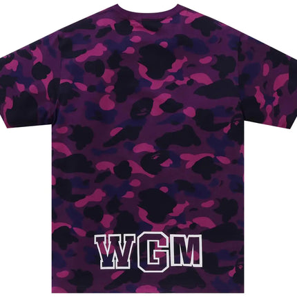 BAPE Color Camo Shark Tee 'Purple'