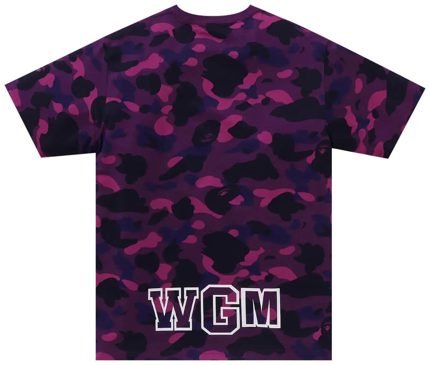 BAPE Color Camo Shark Tee 'Purple'