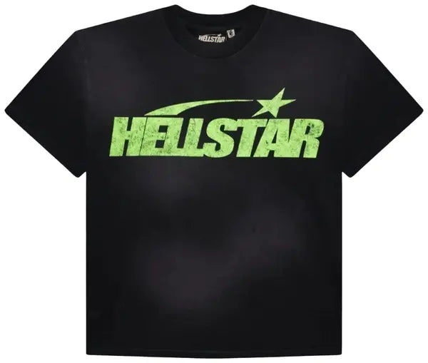 Hellstar Classic T-Shirt Black/Green