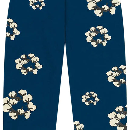 Denim Tears x Cactus Plant Flea Market Cactus Tears Wreath Sweatpants 'Navy'