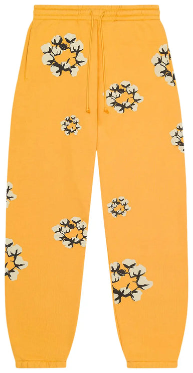 Denim Tears x Cactus Plant Flea Market Cactus Tears Wreath Sweatpants 'Yellow'