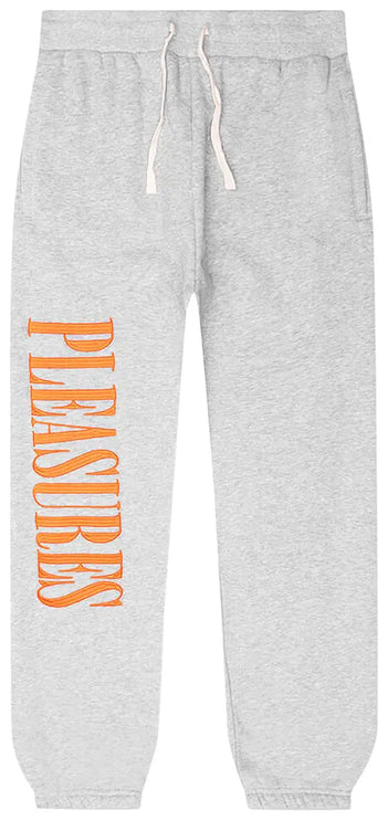Pleasures Onyx Sweatpants 'Heather Grey'