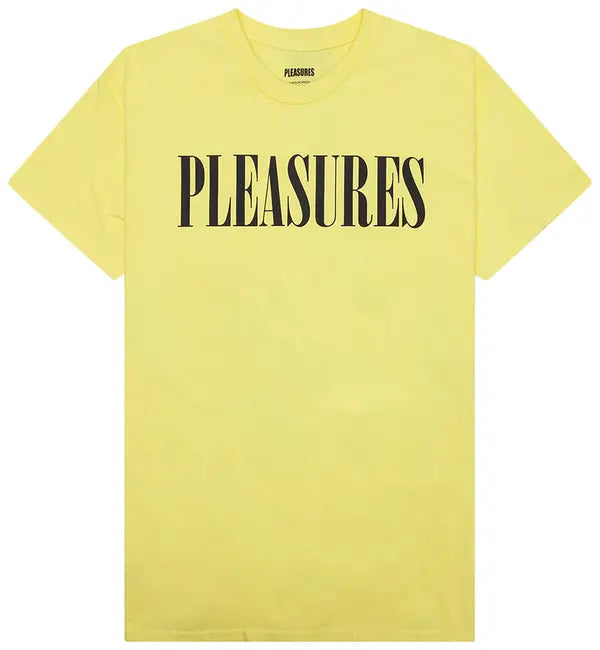 Pleasures Onyx 24 T-Shirt 'Cornsilk'