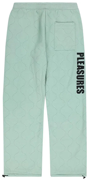 Pleasures Wave Quilted Easy Pants 'Matcha'