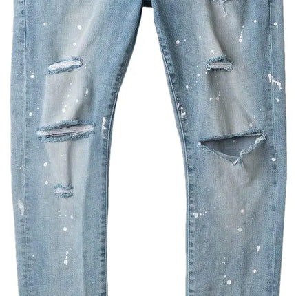 PURPLE BRAND Slim fit Jeans - Light Indigo paint