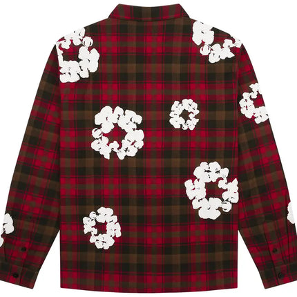 Denim Tears Wreath Pajama Shirt 'Red'