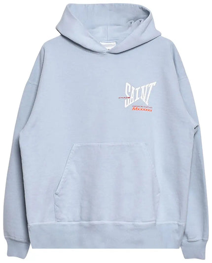 SAINT Michael - Mxxxxxx Ribbon Saint Hoodie 'Blue'