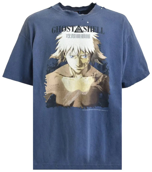 SAINT Mxxxxxx x Ghost in the Shell Tee 'Navy'