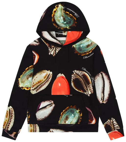 Denim Tears Shell Hoodie 'Black'