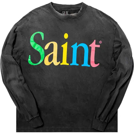SAINT Mxxxxxx Saint Long-Sleeve T-Shirt 'Black'