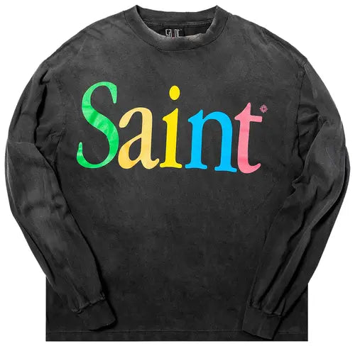 SAINT Mxxxxxx Saint Long-Sleeve T-Shirt 'Black'