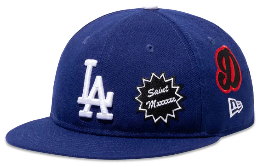 SAINT Mxxxxxx x MLB x New Era Dodgers Cap 'Blue'